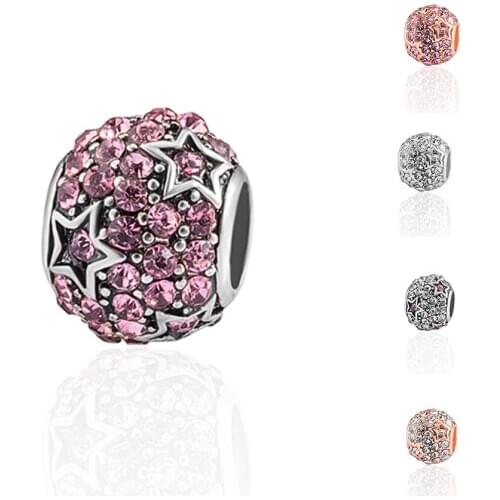 HPXmas Wholesale 5pcs/lot Stars Neokubny Cube Crystals CZ Balls Make Beads for DIY Jewelry Bracelet Making Accessory