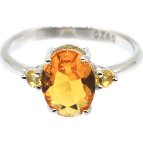 Guarantee 5.1g Real 925 Solid Sterling Silver Rich Blue Violet Tanzanite Womans Rings 21x18mm