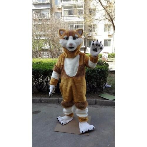 Cat Mascot Costume Cosplay Party Game Dress Unisex Advertising Halloween Adult Interesting Funny Cartoon Character Clothing 2019