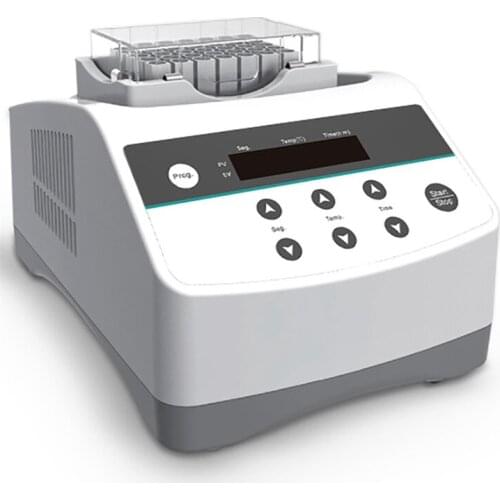 Digital Display Dry Bath Lab Equipment Portable Thermostatic Dry Bath Incubator with Heating Block 0.2/0.5/1.5/2/15/50ml 150W