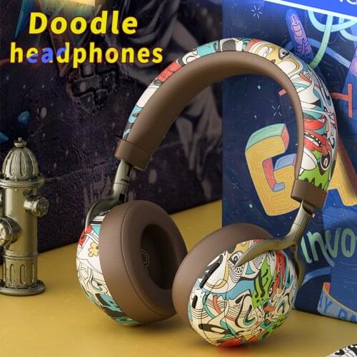 Gaming Headphones Wireless Bluetooth Headsets Gamer Noise Canceling Insert TF Card with Microphone for Xiaomi PS4 PC Laptop