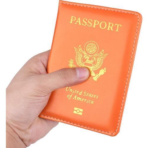 USA Travel Passport Holder Protector Cover American Card Credit Covers Passport Case