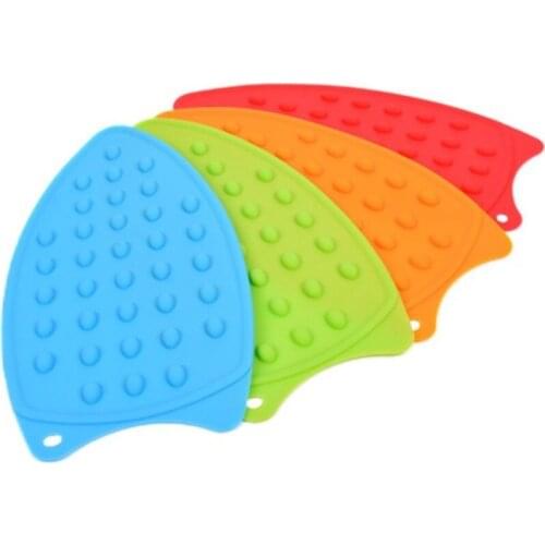 Silicone 1 PC Flexible Ironing Blanket Heat-resistant Dotted Bubbled Portable Iron Rest Pads Ironing Board Pad