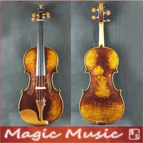 Bone Nut! A Really Impressive Workshop Master Violin 4/4, Russian Spruce & Oil Varnish handmade