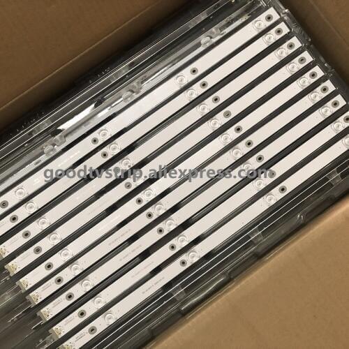 LED Backlight strip 4 lamp For TCL 55'' TV 55P3-CUD A 55HR330M04A5 V4 55A950C 4C-LB5504-HR15J 4C-LB5504-HR16
