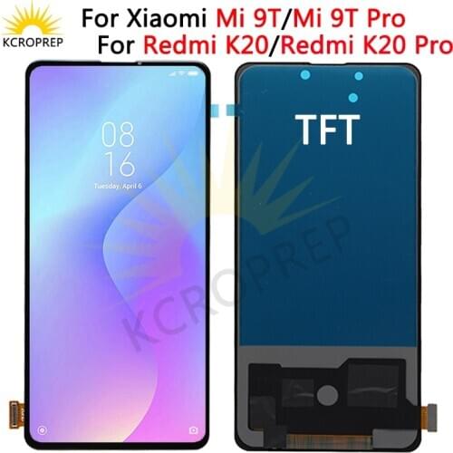 TFT For xiaomi mi 9t lcd Display Touch Screen Digitizer Assembly mi 9t pro lcd Replace for redmi K20 Pro K20 lcd mi 9t lcd
