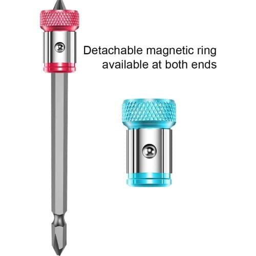 Universal Magnetic Ring Alloy Magnetic Ring Magnetizer Drill Bit Magnetic Ring Anti-corrosion Ring Screwdriver Bits