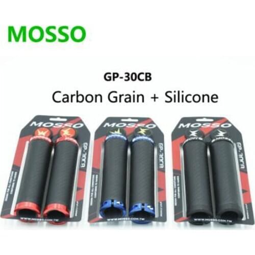 MOSSO Bike Grips GP-30CB/GP-P10 Cycling Grip Bicycle Handle Lockable MTB Road lock Aluminum Alloy Silicone Handlebar Grip Parts