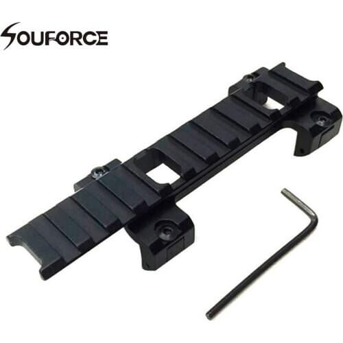 Rifle Scope Higher Base Mount 20mm Rail Adapter for MP5 Airsoft Scope of Hunting Gun Assessories