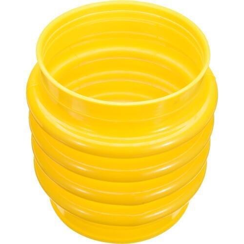 1Pcs 17.5cm Jumping Jack Bellows Boot High Quality Power Tools Rammer Bellow Tamper For Wacker Rammer Compactor Tamper Yellow