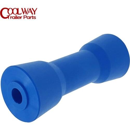 1PC Blue Keel Roller for Boat Trailer Hard Plastic PE 160mm Self Centering Trailer Accessories Parts