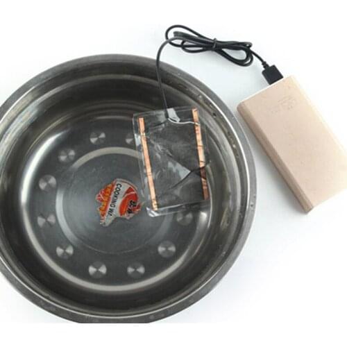 1pc Winter Portable Warm Plate USB Heating Heater for Mouse Pad Shoes Golves