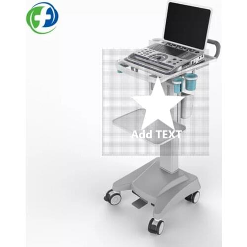 2019 Mobile computer laptop medical cart hospital equipment workstation vehicle accessories portable monitor ECG ultrasound cart