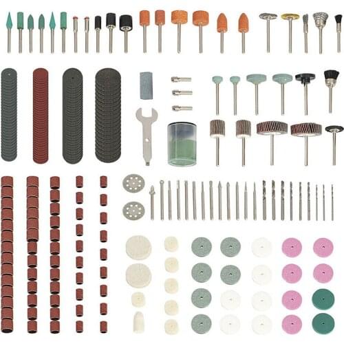 276Pcs/Set Grinder Machine Accessories Kit Electric DIY Grinding Sanding Polishing Disc Wheel Tip Cutter Drill Disc Power Tools