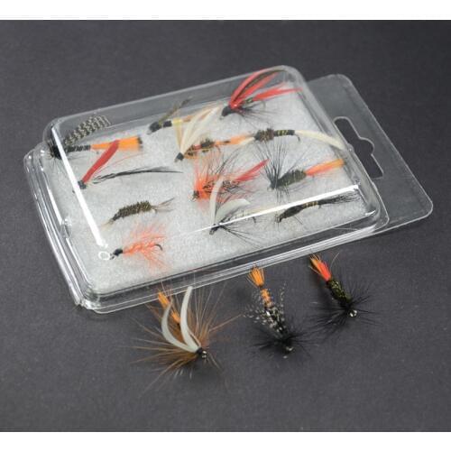 36pcs/set F2 Fishing lures fly flies Dry Flies Artificial bait trout fly fishing lures fishing hooks tackle