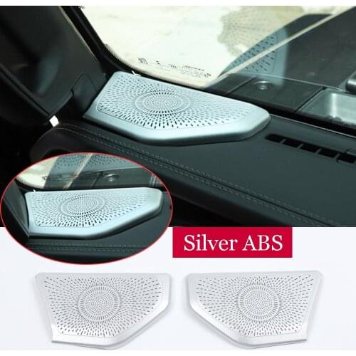 ABS A-pillar Speaker Net Cover Fit For Jeep Wrangler JL JT Gladiator 2018-2020