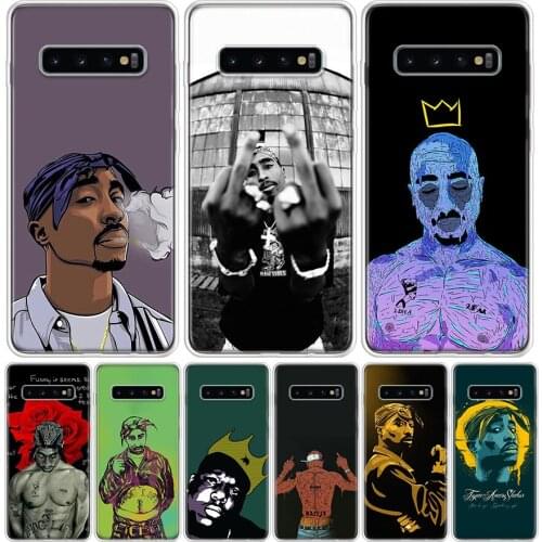 2Pac Tupac Amaru Shakur Phone Case for Samsung Galaxy A51 A71 A50 A70 A40 A30 A20E A10 A01 A21 A41 M30S A6 A7 A8 A9 Plus + Cover