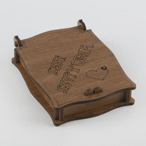 Angel Of the Life You Love Wood Fine Necklace Box