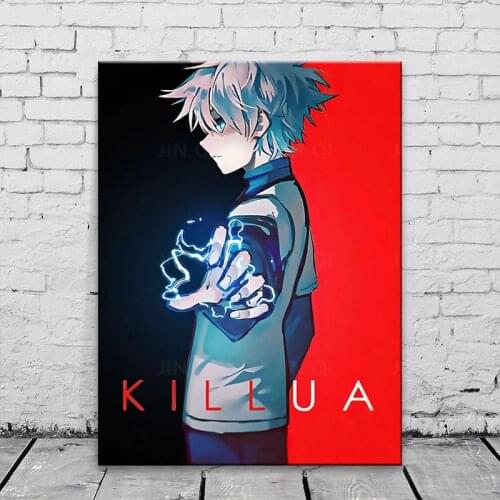 Home Decoration Hunter X Hunter Anime Canvas Painting HD Prints Killua Poster Wall Art Modular Pictures Frame For Living Room