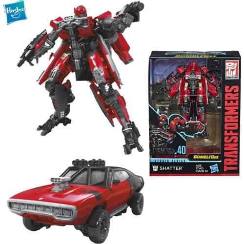 Anime Original Hasbro Transformers Studio Series SS40 Shatter Deluxe Class Movie Car Anime Action Figures Model Transformers Toy
