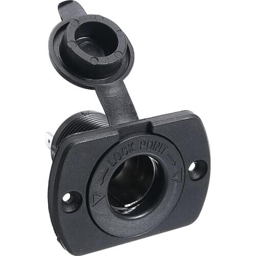 Mayitr 1pc 12V Cigarette Socket Charger Port Waterproof Cover For Car Auto Motorhome Caravan Boat Campervan Accessories