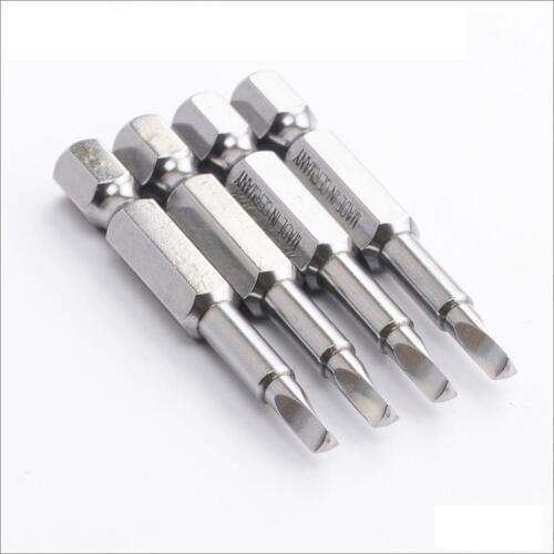 New 1pcs 4type L50mm 1/4 Inch Hex Shank Magnetic Triangle Screwdriver Bit S2 Steel Screwdriver 18-27