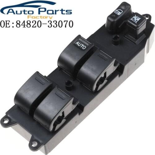New 14 Pins Left Side Window Control Switch Electric Power Window Switch For Toyota Camry 84820-33070 8482033070 84820-06030
