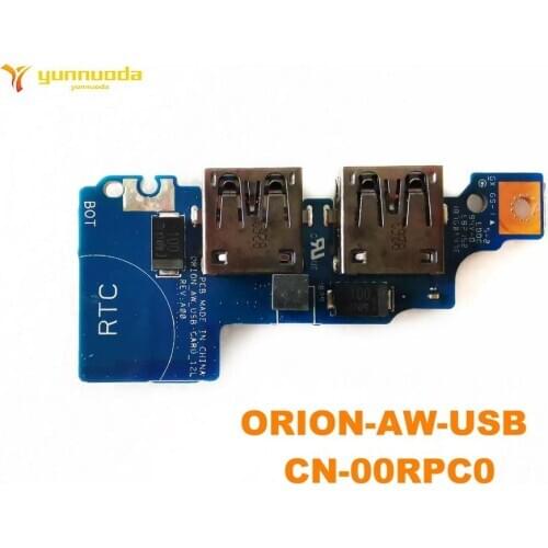 Original for DELL QRI0N CN-00RPC0 USB board ORION-AW-USB CN-00RPC0 tested good free shipping