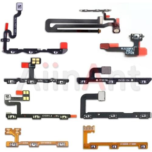 Original Button key Switch Volume On Off Power Flex Cable Control Ribbon For Huawei Mate 8 9 10 20 20X 30 Lite Pro Phone Parts
