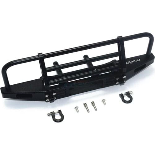 Aluminum alloy adjustable height front bumper FOR TRAXXAS TRX4 and SCX10 II 90046,90047 TRX4330FE