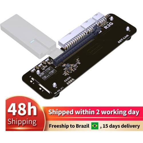 R43SG M.2 Key M for NVMe External Graphics Card Stand Bracket PCIe 3.0 x4 x16 Riser Cable 32Gbs For ITX STX NUC VEGA64 GTX1080ti