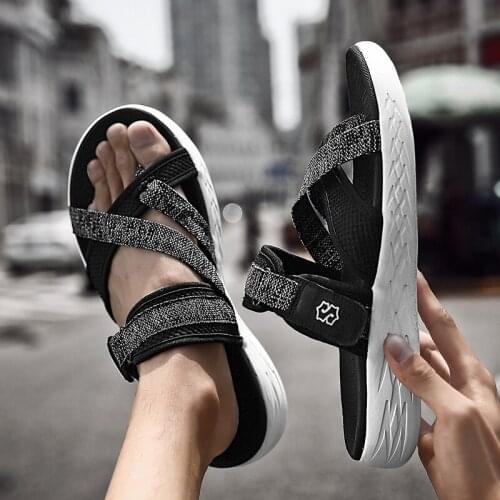 Size sandales rubber mens mens hombre sandles 44 vietnam roman sandals walking outdoor slip geta masculina comfort beach cuero