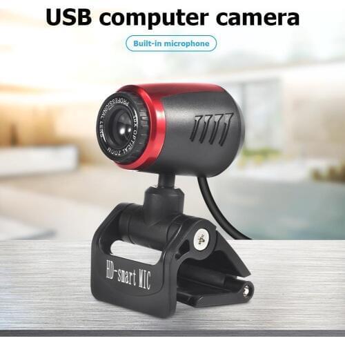 Hot HD USB Webcam Built-in Microphone Web Camera for Windows 10 8 7 XP PC Computer Digital USB Video Recorder for Home Office