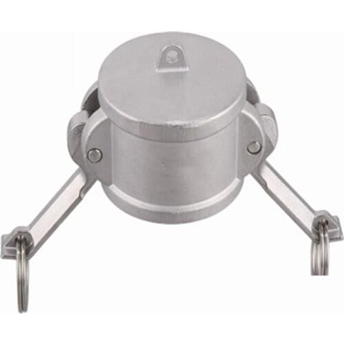 1" 304 Stainless Steel Type DC Camlock Fitting Cam Groove Adapter Dust Cap Stop Flow