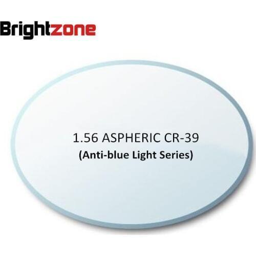 1.56 Aspheric Anti-blue Light Computer Radiation and UV Protection HC Anti-Reflective CR-39 resin eyeglasses prescription lenses