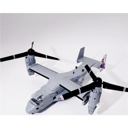 1: 72 V22 Osprey Roll Rotary Rotor Transport Helicopter Amphibious Attack Fighter Aircraft Model Toy pendulum