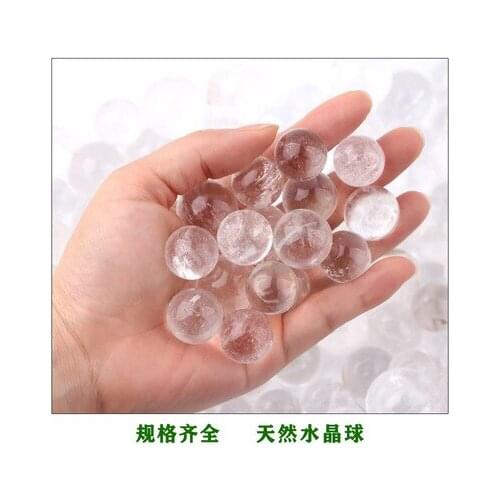 10pcsNatural white crystal ball seven star array ball ornaments ball for Buddha natural crystal ball manufacturers wholesale