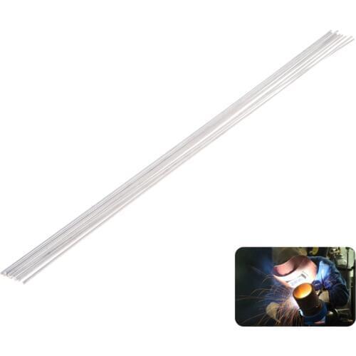 BENGU 10Pcs 2.4x450mm/1.6x450mm Hypothermia Low Temperature Aluminium Welding Rod Wire Electrode