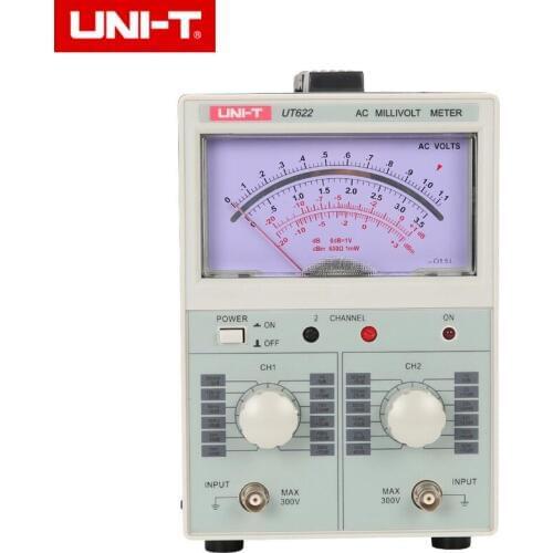 UNI-T UT622 Dual Channel AC digital voltmeter/millivolt meter