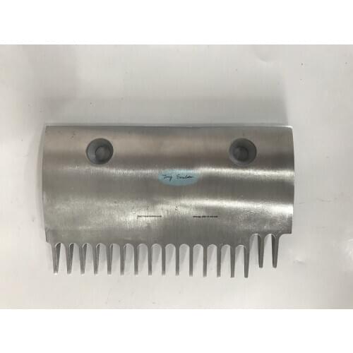 Escalator 2L11531-L Comb Aluminium L157MM W100MM Hole Pitch 90MM Left 17Teeth