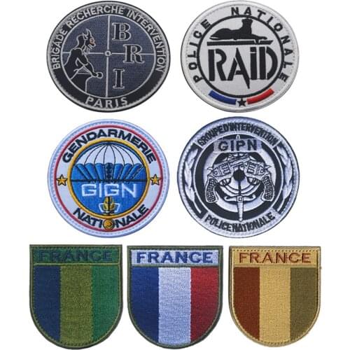 GlGN Gendarmerie Nationale French Police Special Forces Patches FRANKREICH France SWAT GIPN RAID POLIZEI BRI Patch badge