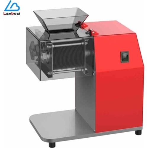 Commercial High-Power Meat Slicer Stainless Steel Automatic Desktop Household Multi-Function Slicing And Shredding Machine