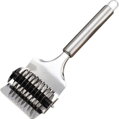 Kitchen household stainless steel manual noodle machine to make noodle mold, steamed bun noodle cutter,noodle cutting tool knife