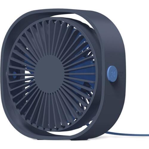 Mini USB Fan Ventilador Silent Creative Home Office Desktop Cool Fan With 5-Vane Blades Blower Fan Third Gear 3 Colors