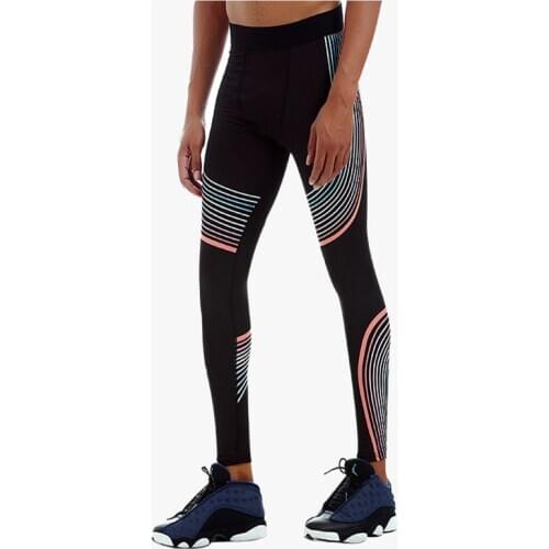 Fitness Pants Basketball Training Sports Tight-fitting Leggings Stretch Yoga Running Training Quick-drying Compression Pants Men