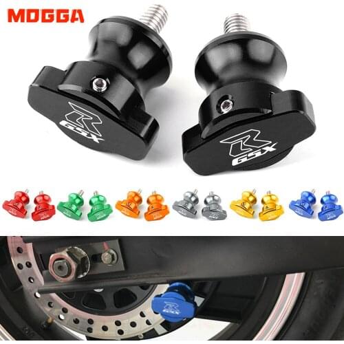 8MM Motorcycle Swinggarm Sliders Spools Stand Slider Screw For Suzuki GSXR750 GSXR600 GSXR1000 GSX-R 125 150 600 750 1000 1300