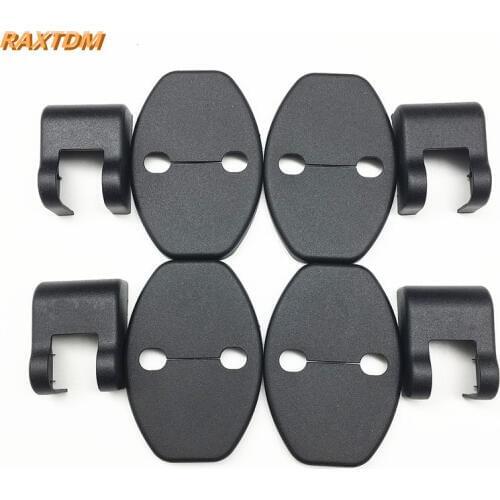 8pcs Auto door checks cover and door lock protecting cover,water proof protector Fit For VW Polo Tiguan Passat B5 B6 B7 CC