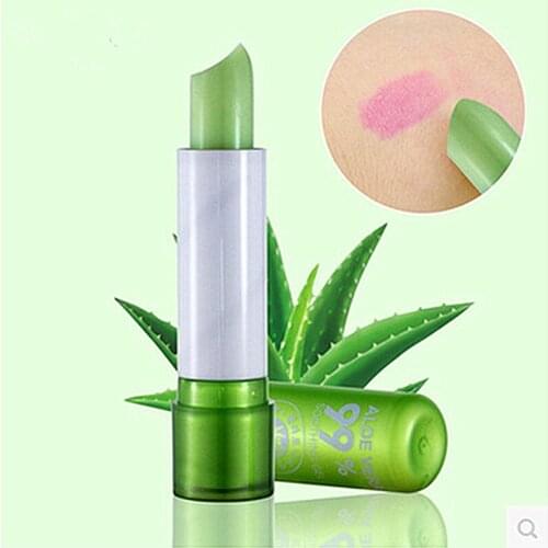 Aloe Vera Natural Makeup Waterproof Multifunction Lip Gloss Tint Dyeing Liquid Lipgloss Blusher Long Lasting Makeup Cosmetics