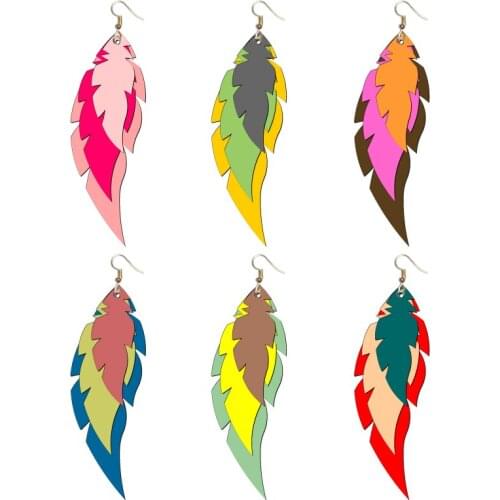 New Earring Wooden Die Scrapbooking C405-16 Cutting Dies Multiple Sizes Compatible With Most Die Cutting Machines