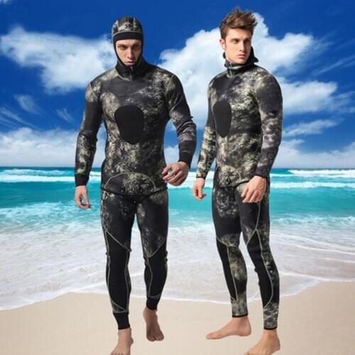 Wetsuits Men Women 3mm Neoprene Suit Surfing Scuba Diving Suit Adults Two Piece Swimsuit Water Sports Suit Wet